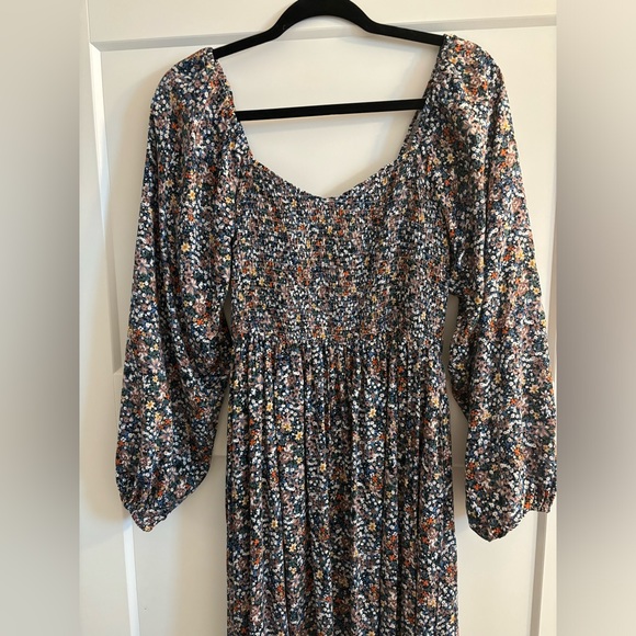 Pinkblush Blue Floral Maxi Dress - Picture 3 of 3